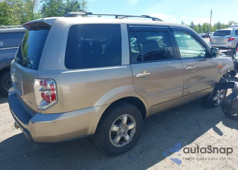 2006 Honda Pilot Ex from USA, damaged, VIN 2HKYF18496H550503